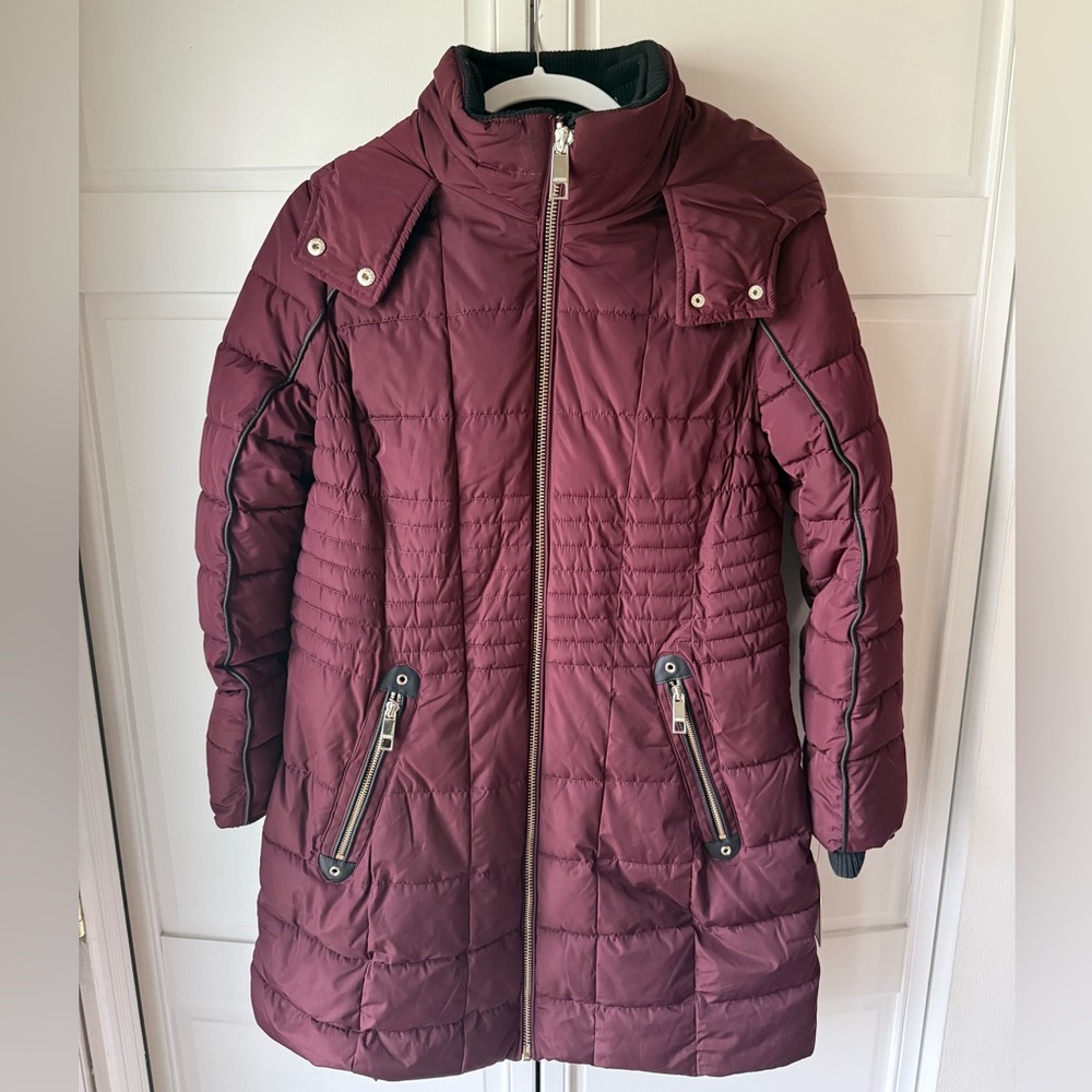 Maroon Guess Winter Jacket